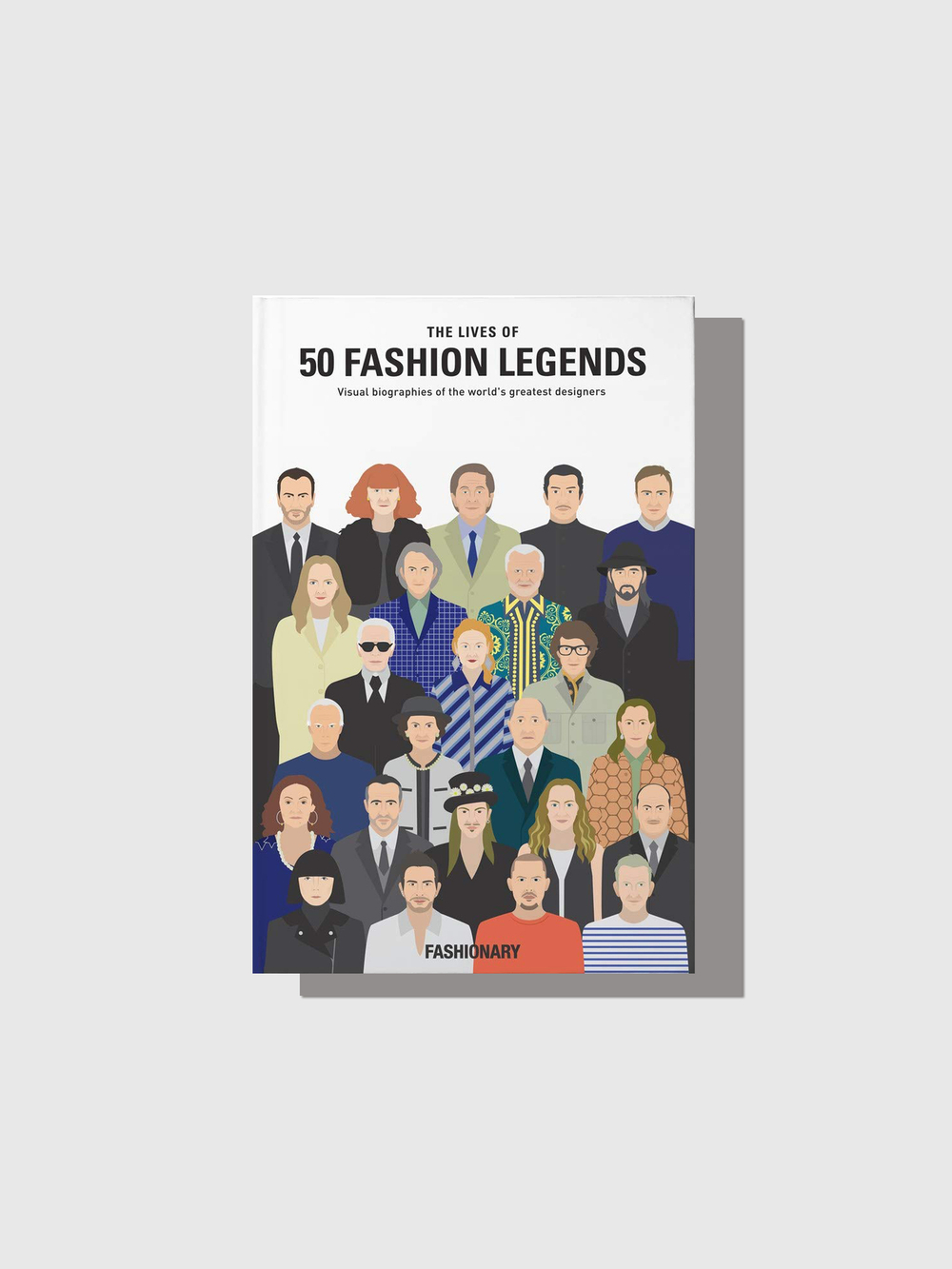 Книга The Lives of 50 Fashion Legends (Fashionary)