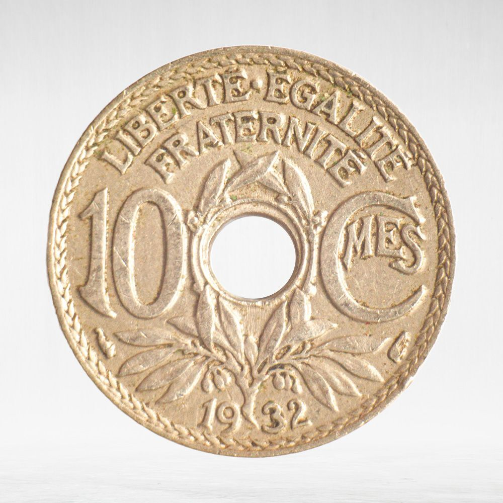 France, 10 Centimes 1932, XF