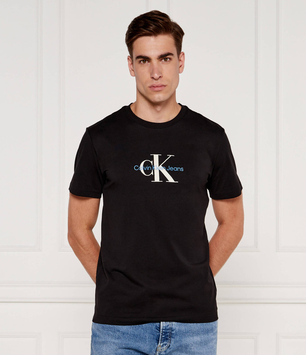 Футболка DISTRESSED CALVIN KLEIN JEANS - черный(J30J326863)