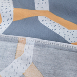 Комплект постельного белья Делюкс Сатин 100% хлопок на резинке LR458