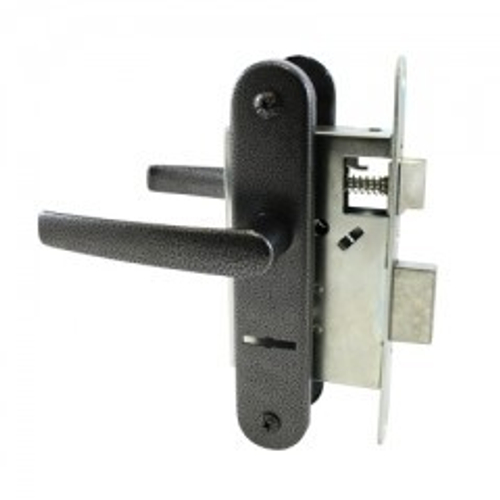 Замок врезной Птимаш ЗВ9-4.08 (ЗВ9 КЛАССИКА) серебро, с/руч  /10730