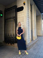 Платье JULIA прямое, синий