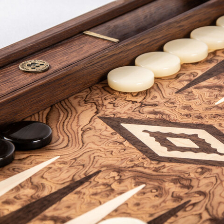 Нарды с боковыми стойками 38x23см Manopoulos Backgammon bjj2
