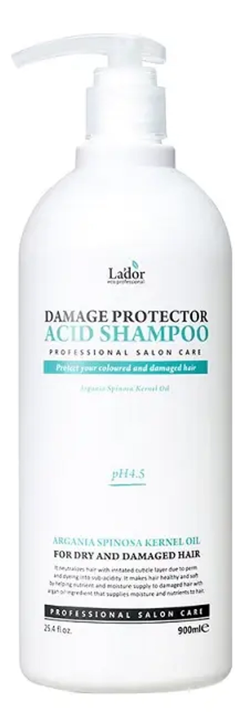 Lador Шампунь для волос с аргановым маслом - Damaged protector acid shampoo