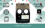 Магнитола для Nissan Qashqai J10 2006-2013, Dualis - Vaycar VA51-1170-2K на Android 13, 8-ядер, 2K QLED, ТОП процессор, CarPlay, 4G SIM-слот