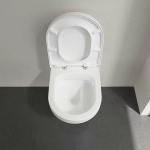 Унитаз подвесной Villeroy&Boch Architectura 4694HR01 альпийский белый, безободковый, с крышкой микролифт