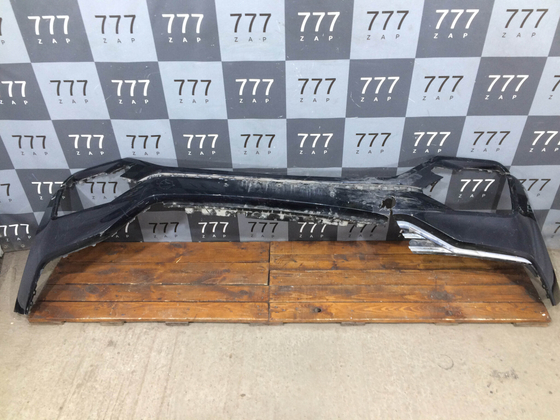 Бампер передний Volkswagen Touareg 3 18-нв Б/У Оригинал 760807221E