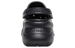 Crocs Classic clog Little whale Retro clog hole shoes Women's Black