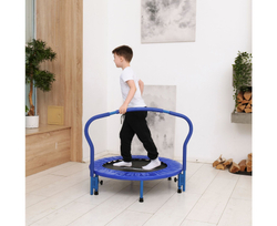 Батут с поручнем DFC Gardenature 36'' синий