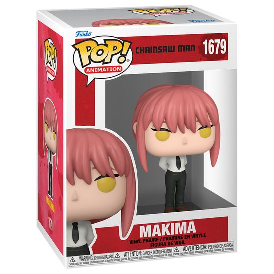 Фигурка Funko POP! Animation Chainsaw Man Makima (1679) 80321 / Фигурка Фанко ПОП! по мотивам аниме "Человек-бензопила", Макима