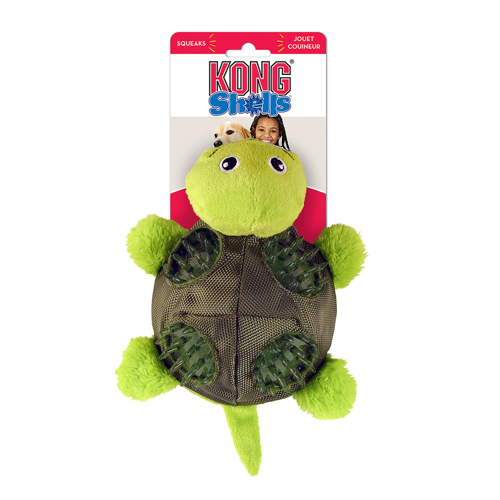 KONG Shells Игрушка для собак Turtle S (Черепашка)