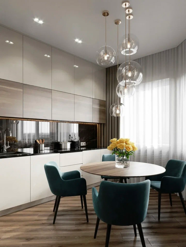 Примеры современных дизайнов кухонь из интернета