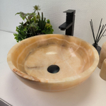 Раковина из оникса Bowl Yellow TinLip BO-62893 40*40*15 140