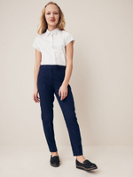 Брюки школьные для девочки Next Q76-882, Темно-синий