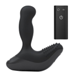 Вибромассажер простаты с вращающейся головкой Nexus Revo Stealth, черный (Цвет: черный)