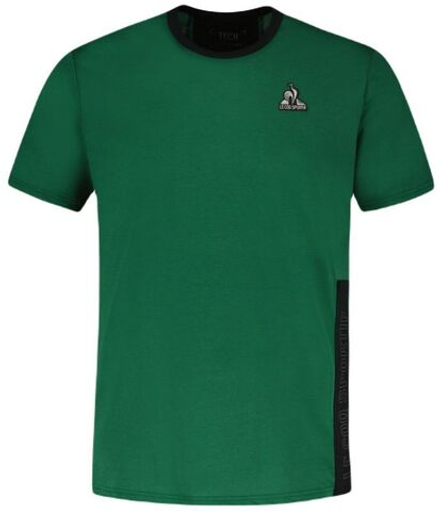 Теннисная футболка Le Coq Sportif TECH Tee Short Sleeve N°1 SS23 - vert fonc_ camuset