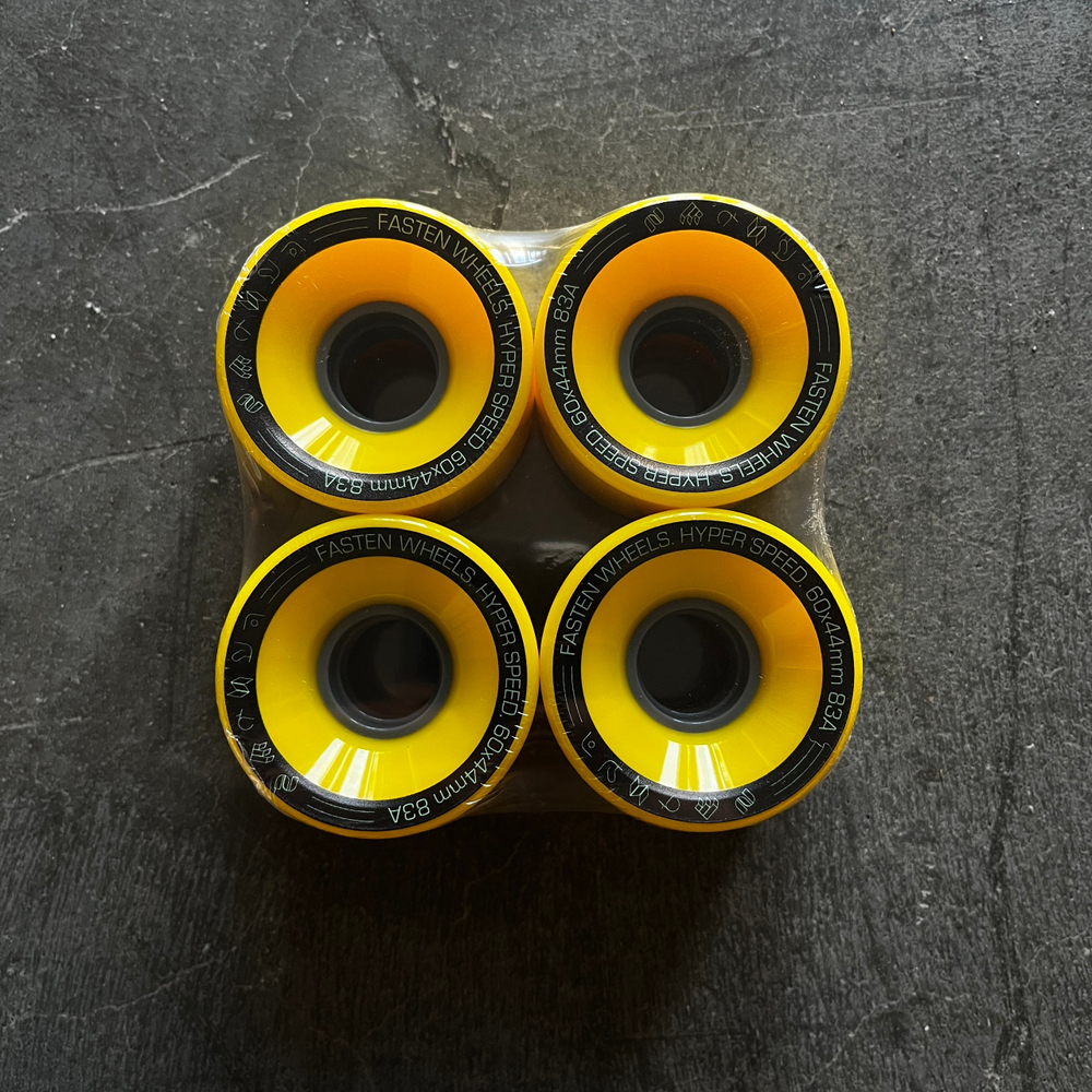 Колеса Fasten Hyperspeed 60mm 83A Yellow