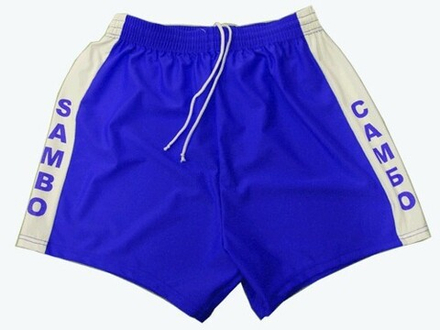 Шорты для самбо. Размер: 44, 46, 48, 50, 52, 54. Цвет синий :(7333-44-56 с):