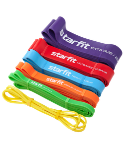 Эспандер ленточный для кросс-тренинга ES-803, 17-54 кг, 208х4,4 см, красный