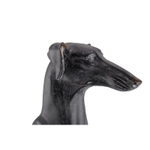 Статуя собаки "Борзая" (правая) 46x22x77см полистоун