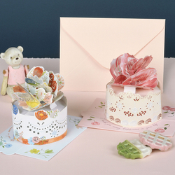 Открытка 3D "Birthday cake"