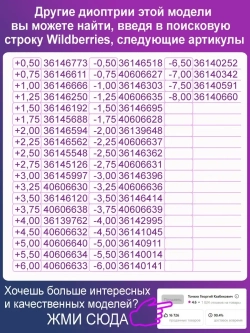 Очки для зрения +2.75 РЦ62-64