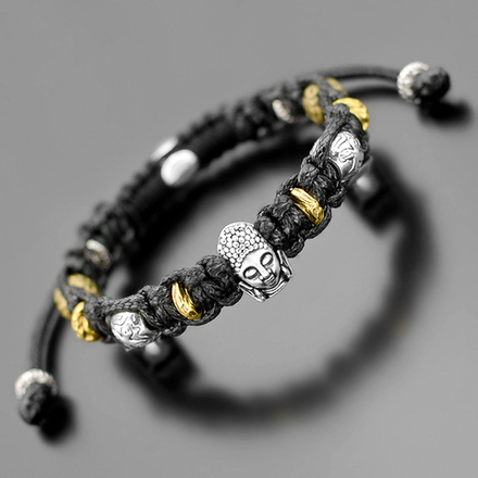 Браслет шамбала с головой Будды "Rico La Cara" AMX005185