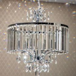 Citilux Инга CL335161 Люстра подвесная хрустальная Хром