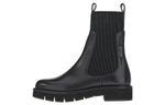 FERRAGAMO Short Chelsea Boots Women"s Black