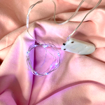 Светодиодная гирлянда, 1м, 10 лампочек