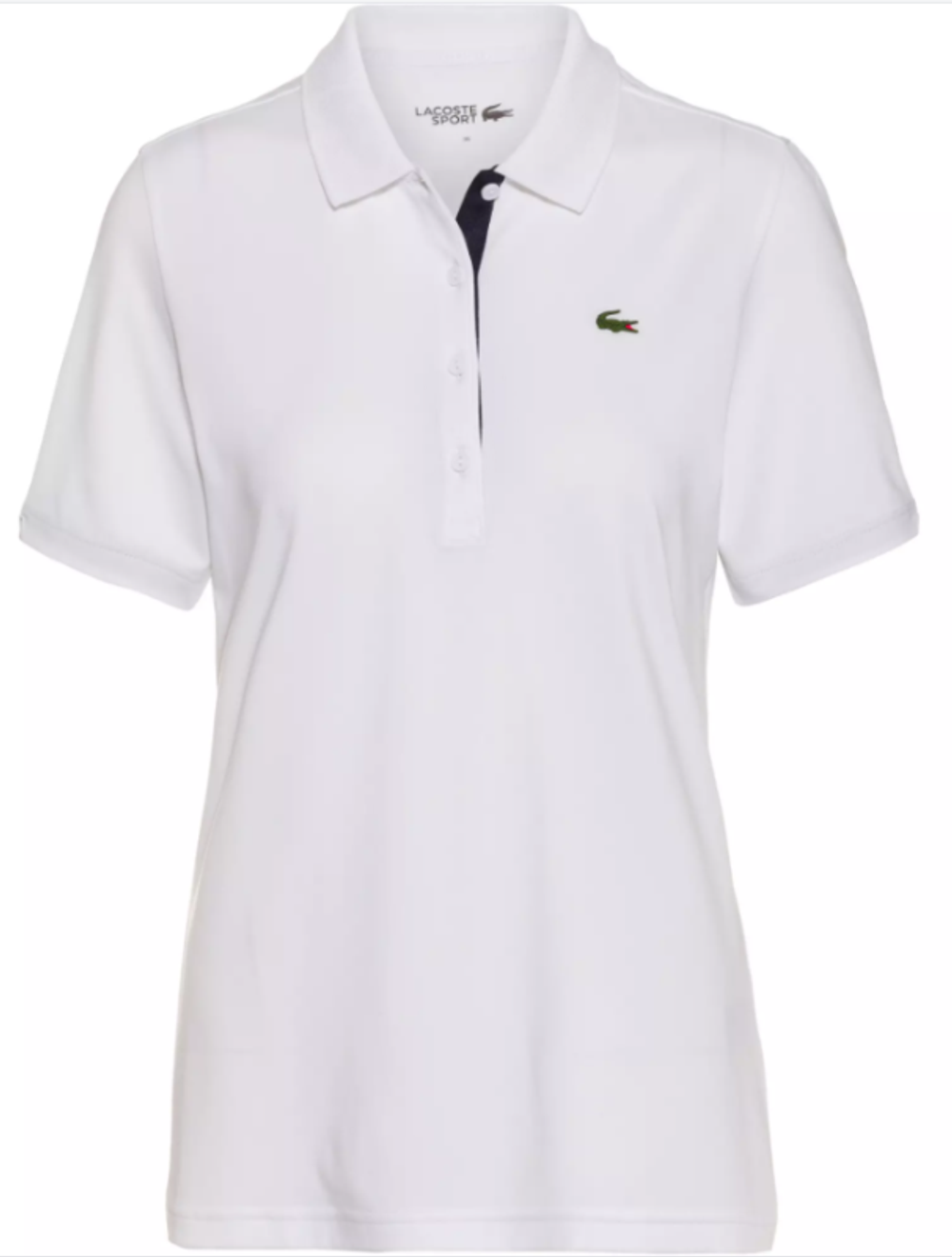 Женское поло Lacoste Women’s SPORT Ultra Dry Performance Polo - white