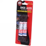 Шнурки для обуви «Классические», круглое сечение, цвет коричневый, 2 пары, 100см