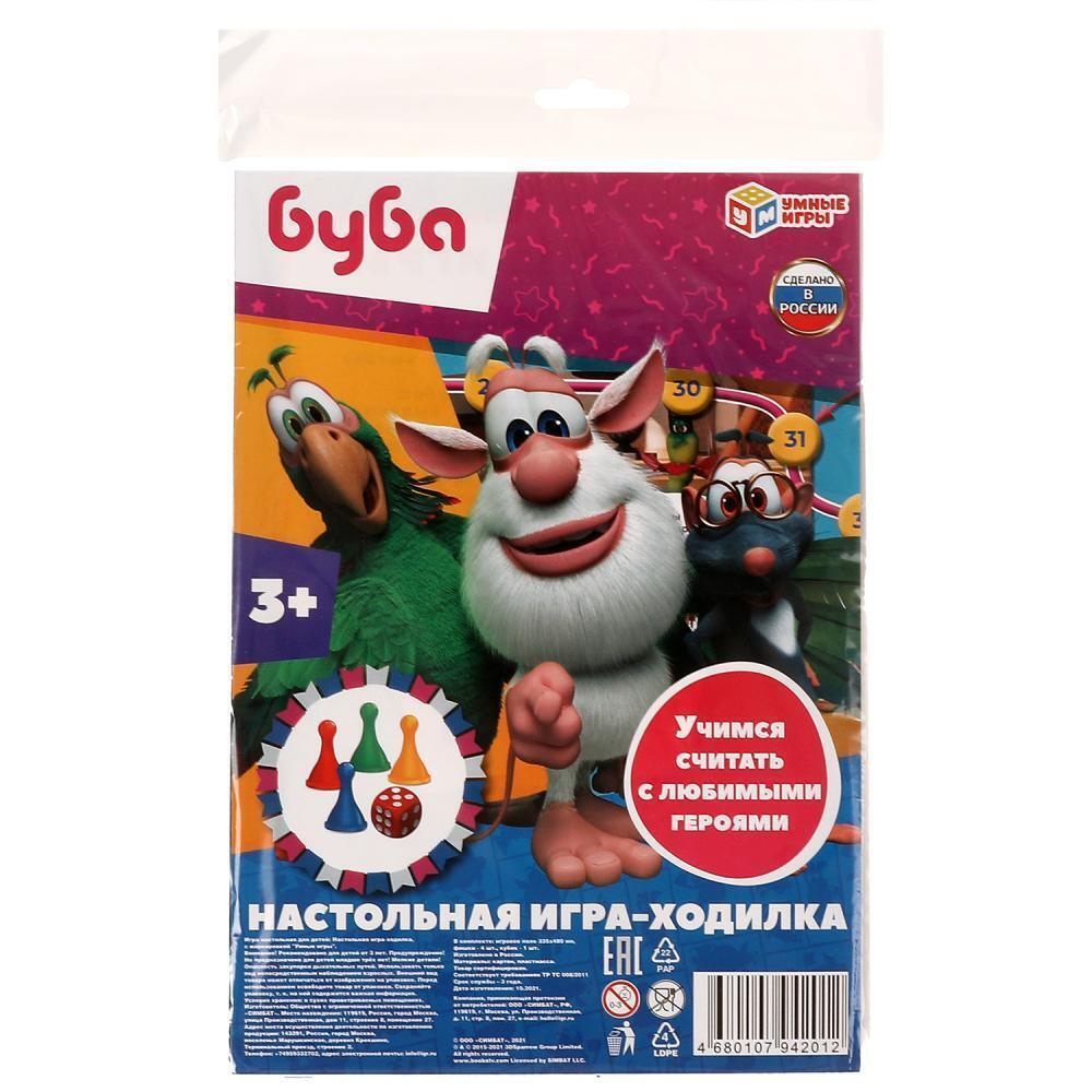 Игра-ходилка "Буба" 2 стр. 4680107942012 (Умные игры)