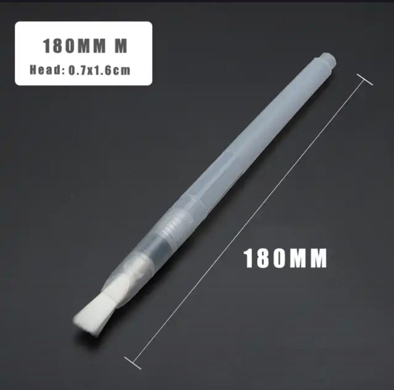 ручка-кисть для акварели, размер ворса 0,7*1,6см