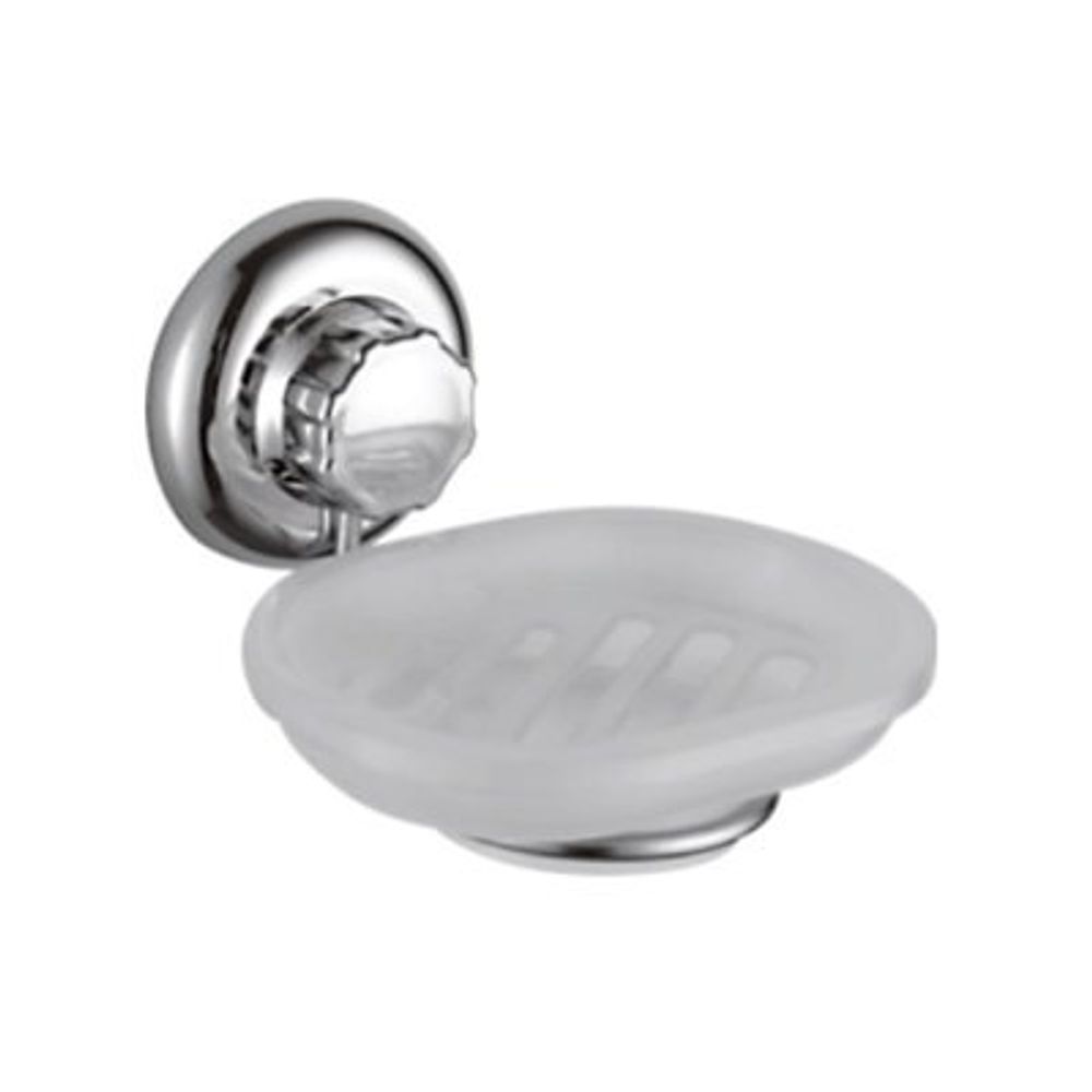 Мыльница стеклянная Frap F3902 присоски