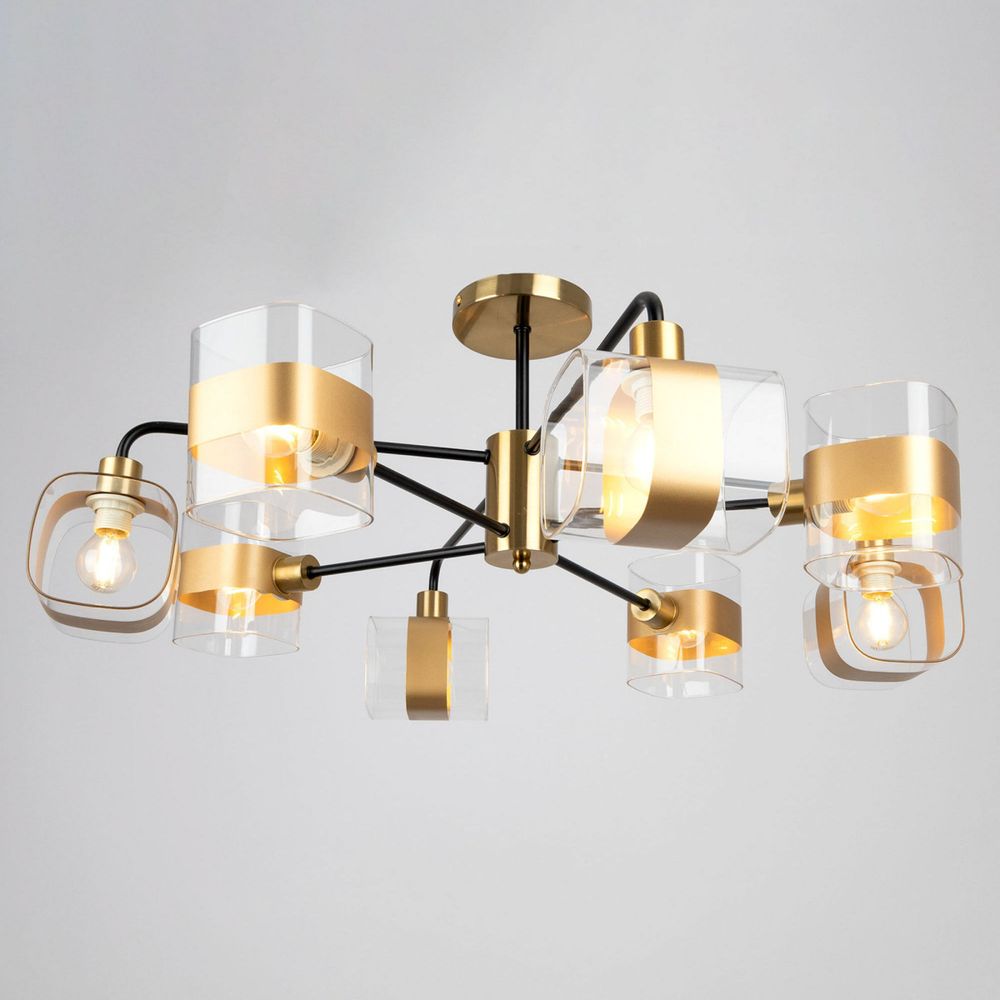 Citilux Бертон CL140181 Люстра потолочная Бронза