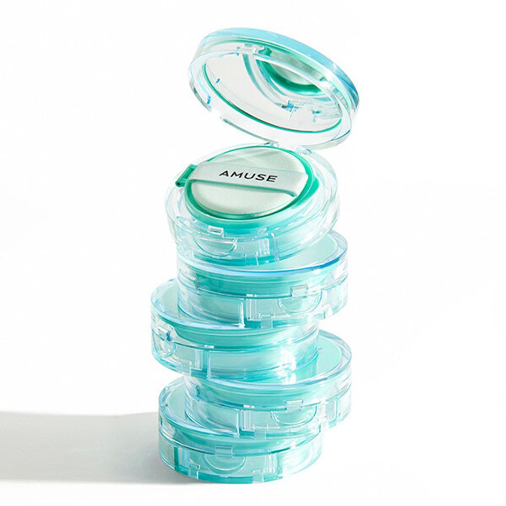 AMUSE Кушон матовый Meta Fixing Vegan Сushion #02 NUDE SPF 45 PA++  (15 гр)