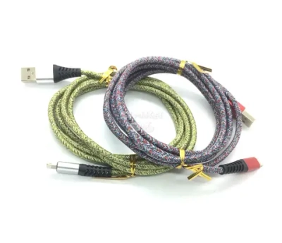 Кабель Lightning (ткань) 2м