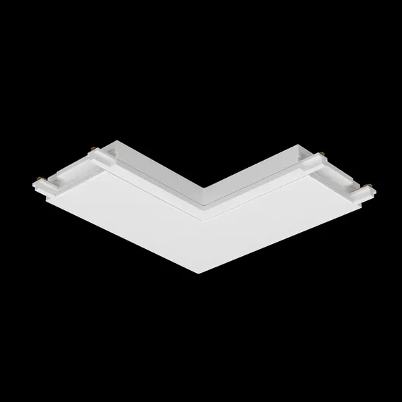 Конектор питания угловой Radity белый Technical tra084cl-11w