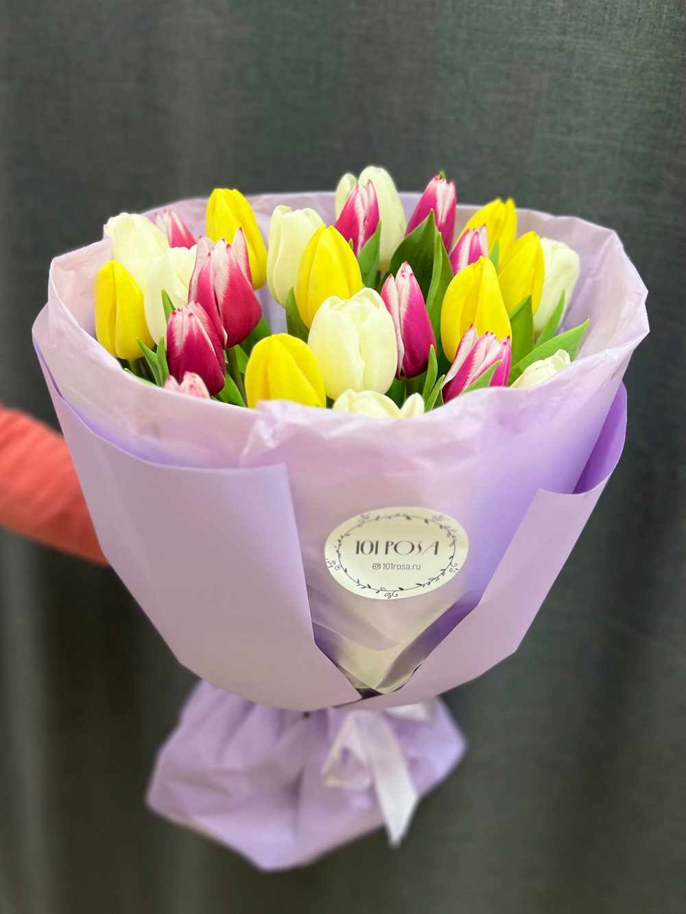 Букет «25 тюльпанов»