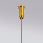 637093 Люстра CORINTO 45W LED 3170LM ЗОЛОТО 3000K IP20