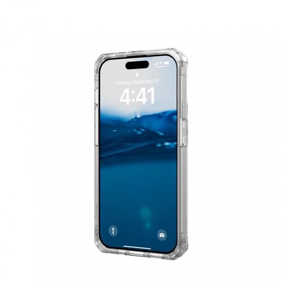 Чехол Uag Plyo для iPhone 15 Pro 6.1", цвет прозрачный (Ice)