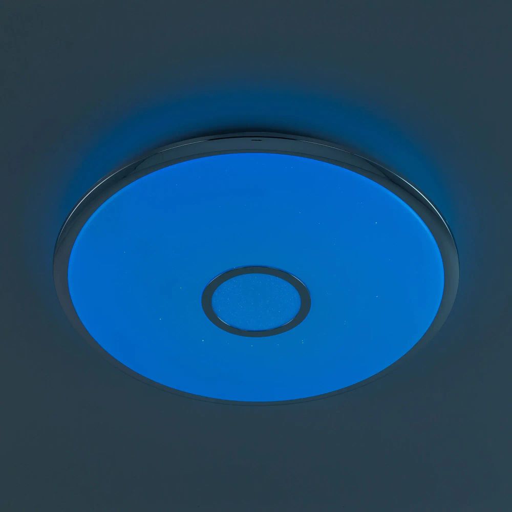 Citilux Старлайт Смарт CL703A80G Умная люстра Хром