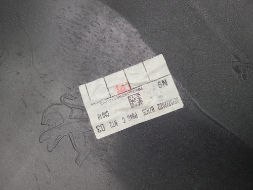 Бампер задний левая часть Peugeot 3008 2 (16-24)