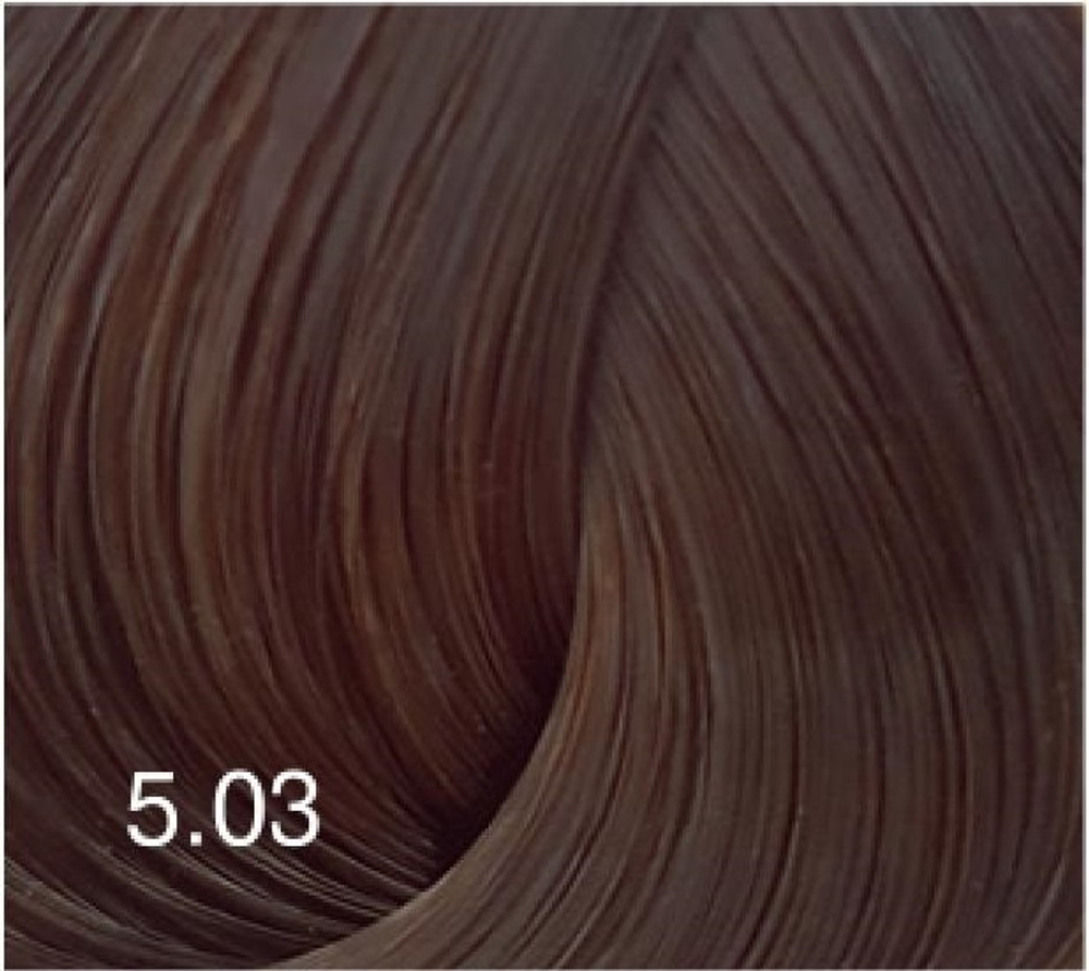 5.03 светлый шатен натурально-золотистый, крем-краска для волос Bouticle/ Expert Color 100ml