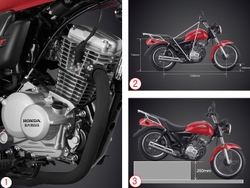Мотоцикл Honda CBF125 T