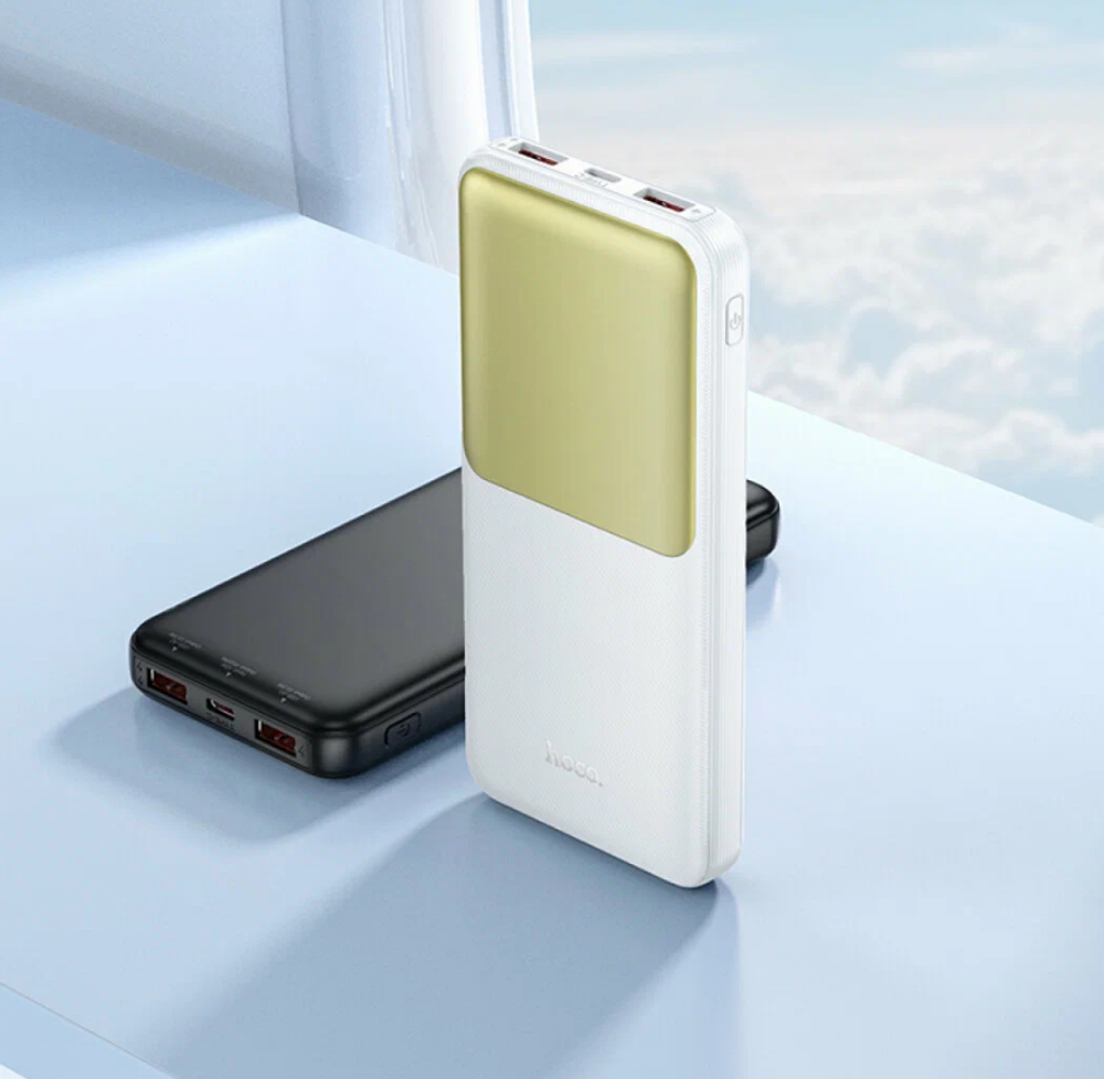 Портативный аккумулятор HOCO J136 10000 mAh 22.5W + PD 20W (белый)