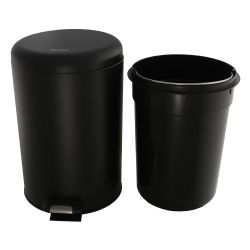 Урна с механизмом поднятия крышки BGR-20B (черная)