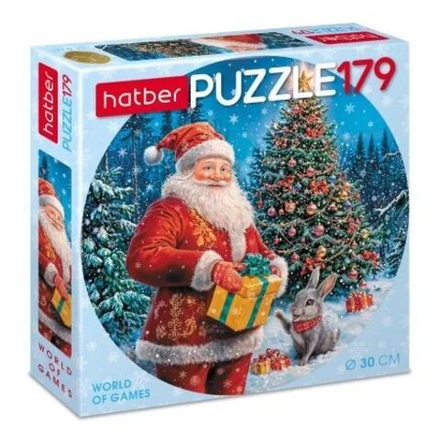 Пазлы 179 элементов d300мм. "Праздник у елочки"