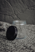 Прозрачные банки - 270 мл с крышками, 20 шт